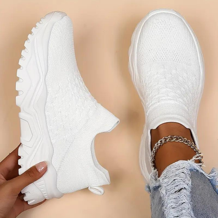W&W Mode | Damen Slip On Turnschuhe