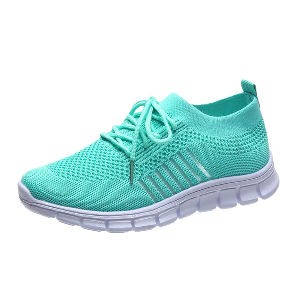 W&W Mode | on Sneakers Orthopädisch Mesh Turnschuhe Snaker für Frauen