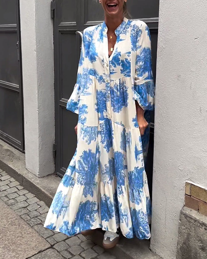 W&W Mode | Elegantes Fließendes Kleid