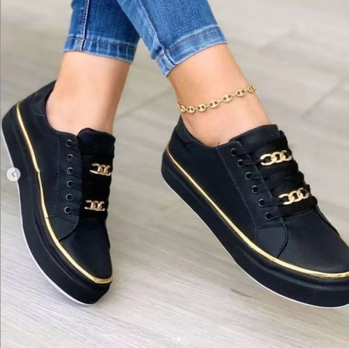 W&W Mode | Bequeme Flache Stiefelette mit Rutschfester Sohle