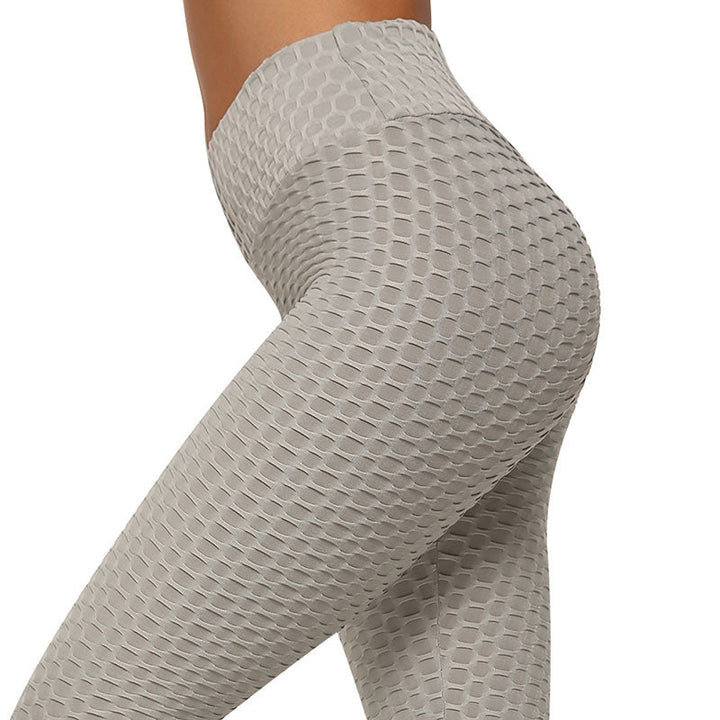 W&W Mode | Leggings mit hoher Taille und Wabenstruktur