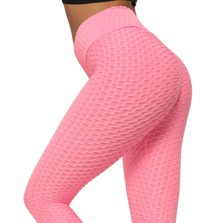 W&W Mode | Leggings mit hoher Taille und Wabenstruktur