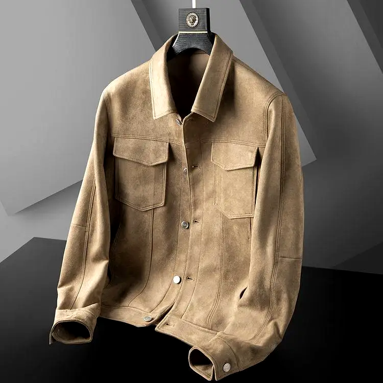 W&W Mode | Wildleder Jeansjacke, Stylisch & Zeitlos
