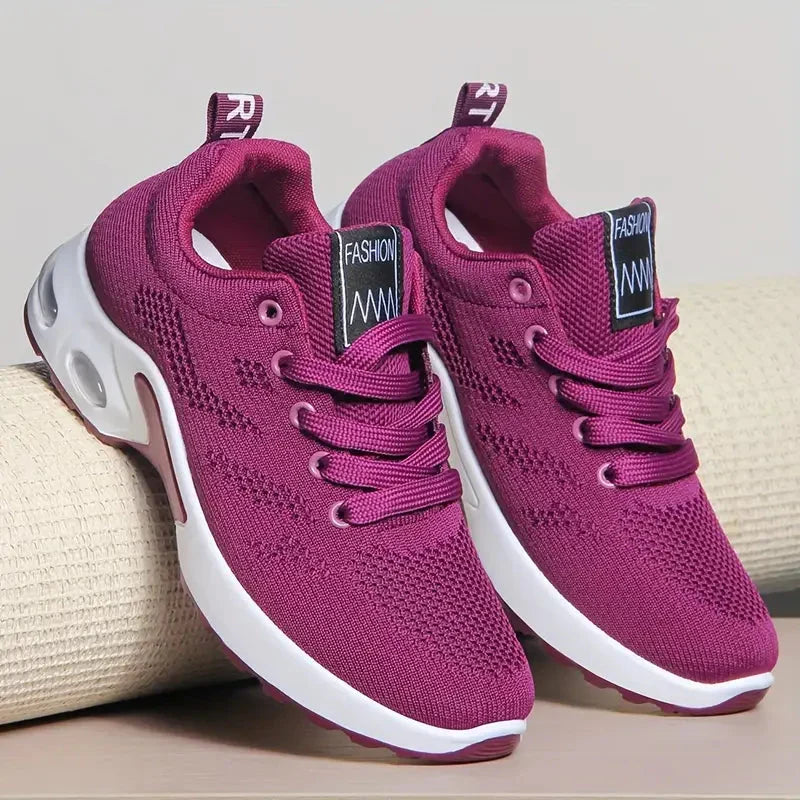 W&W Mode | Weiche Sohle Luftpolsterung Damen Turnschuhe Wanderschuhe