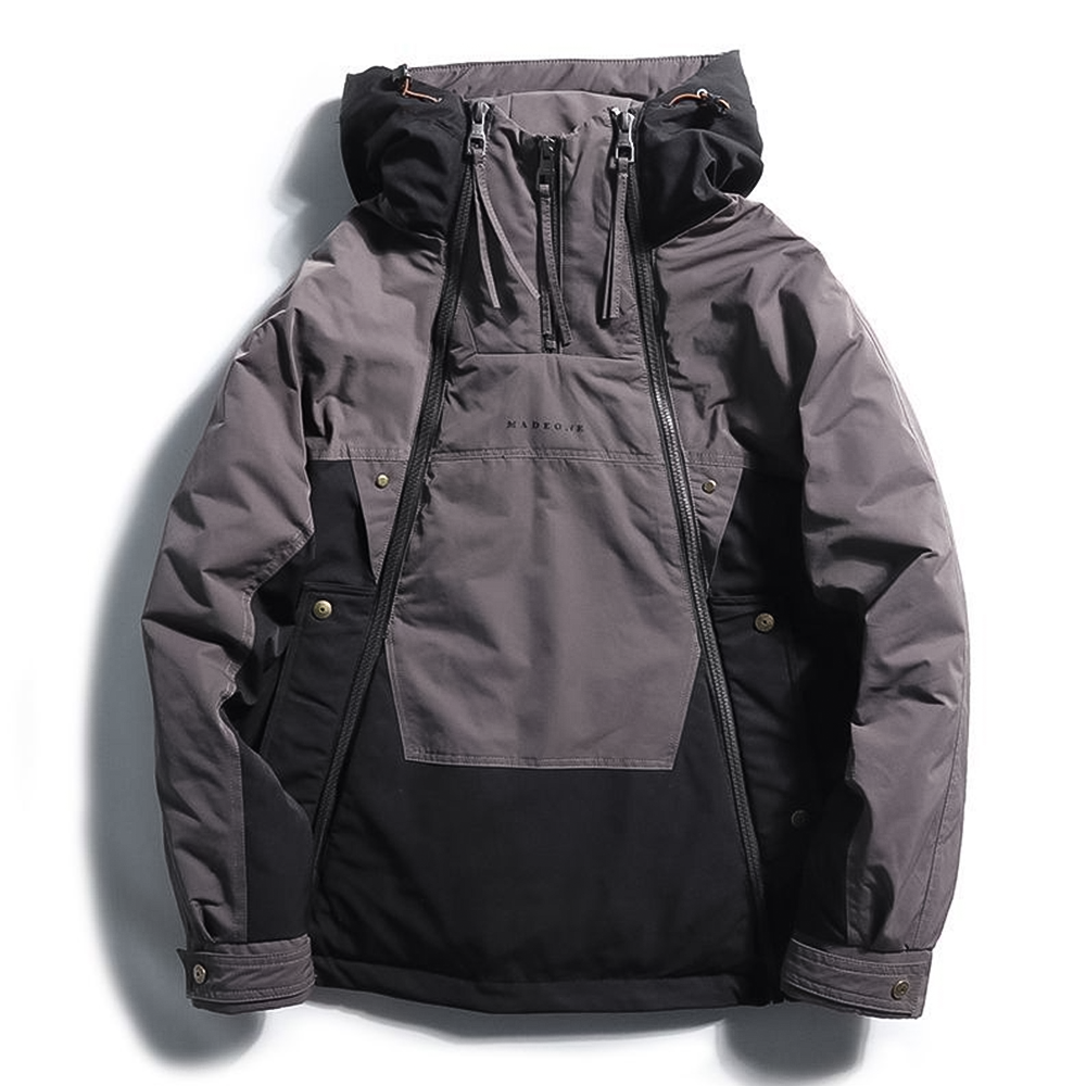 W&W Mode | Wasserdichte, Winddichte Daunenjacke