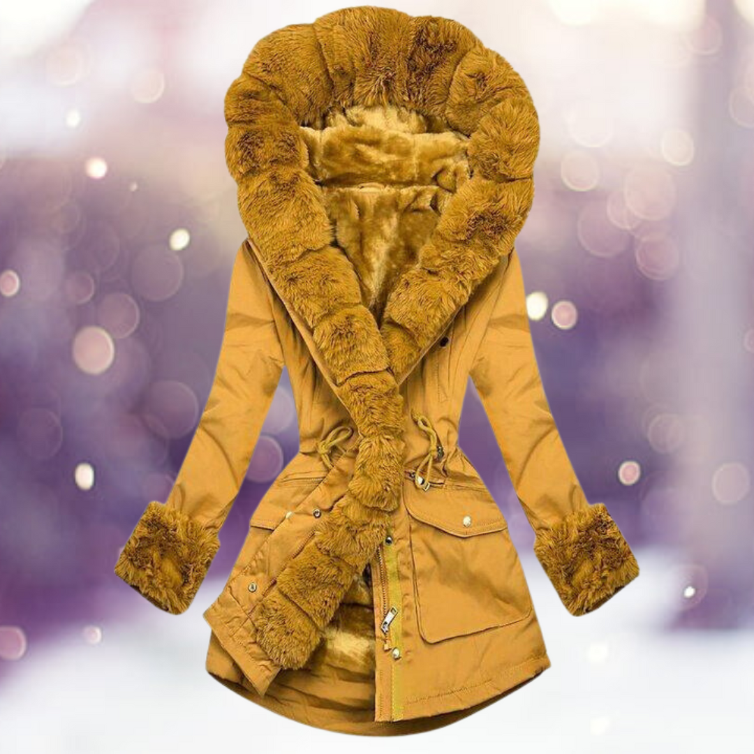 MODEJACKE MIT GEMÜTLICHEM PLÜSCHFUTTER