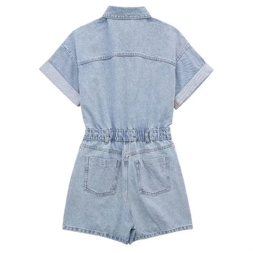 W&W Mode | Slimfit & Sexy denim jumpsuit