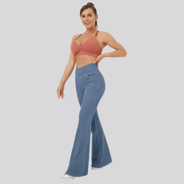 W&W Mode | Hoch taillierte Flare-Leggings