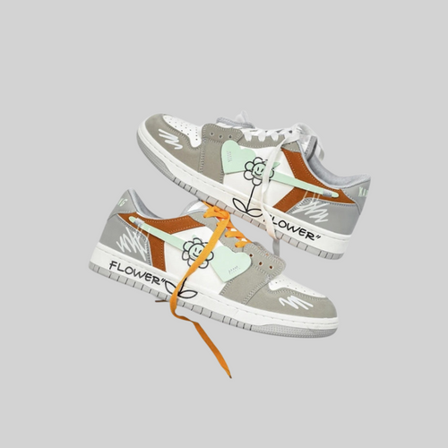 W&W Mode - Sneakers - Schick - Atmungsaktiv Hip-Hop Punk Graffiti