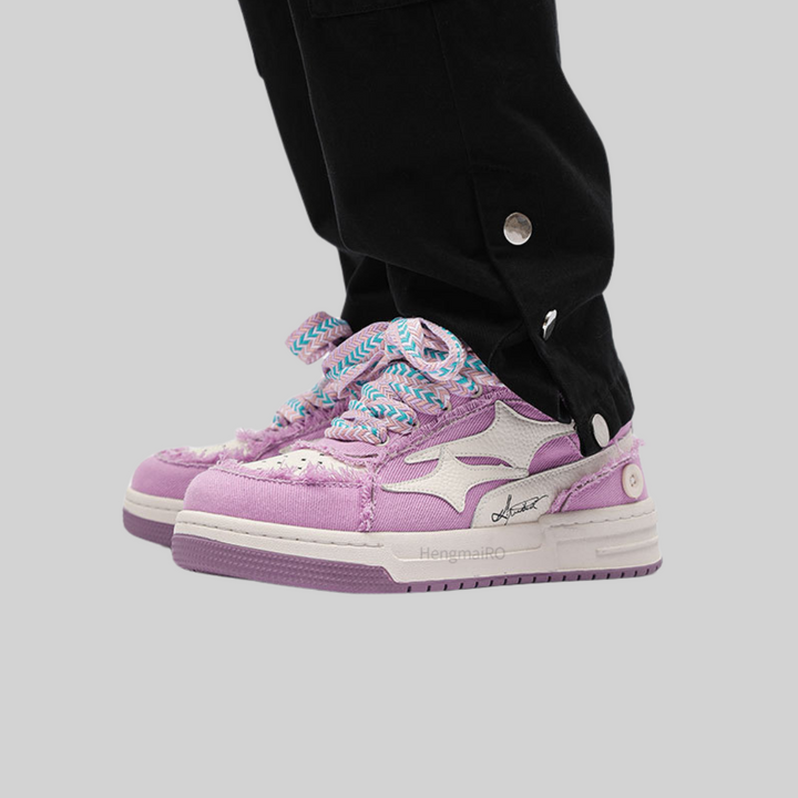 W&W Mode Sneaker – Lässig – Star Skateboard Outdoor