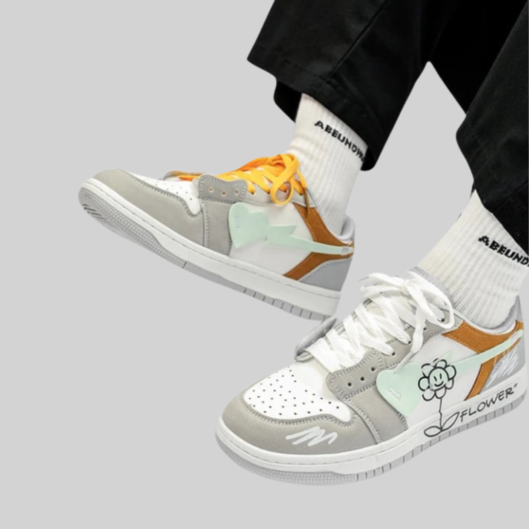 W&W Mode - Sneakers - Schick - Atmungsaktiv Hip-Hop Punk Graffiti