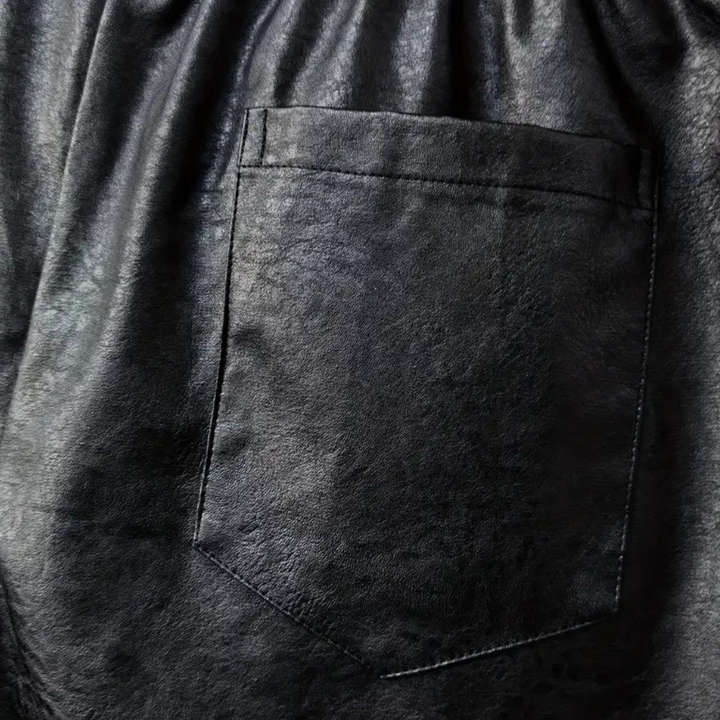 W&W Mode | Herren Leder Cargo Hose