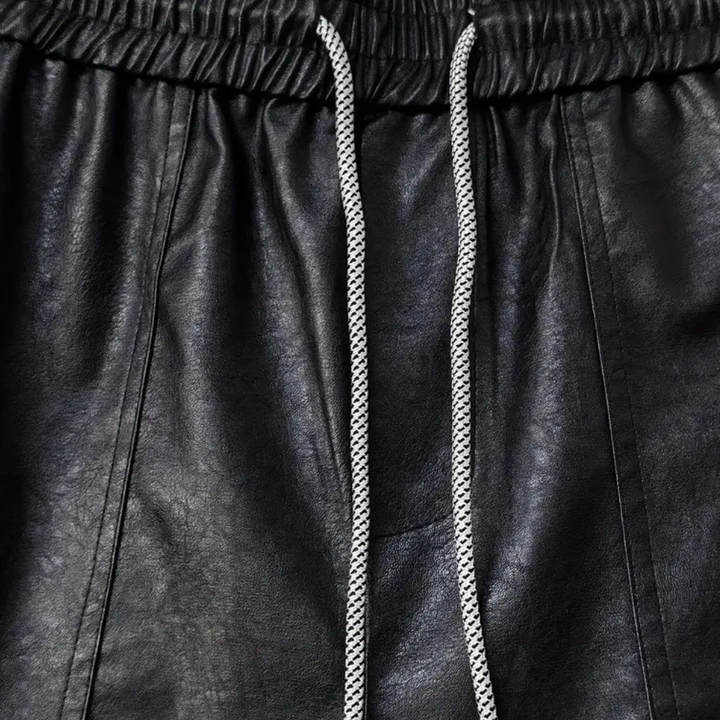 W&W Mode | Herren Leder Cargo Hose