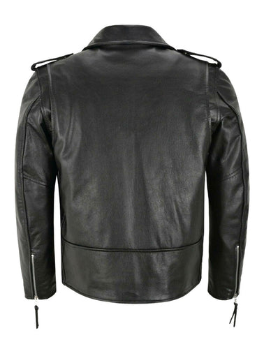 W&W Mode | Modernes Leder Herrenjacke