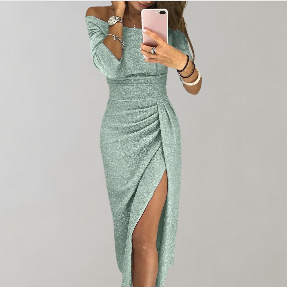 W&W Mode | Elegantes Kleid Mit Pailletten
