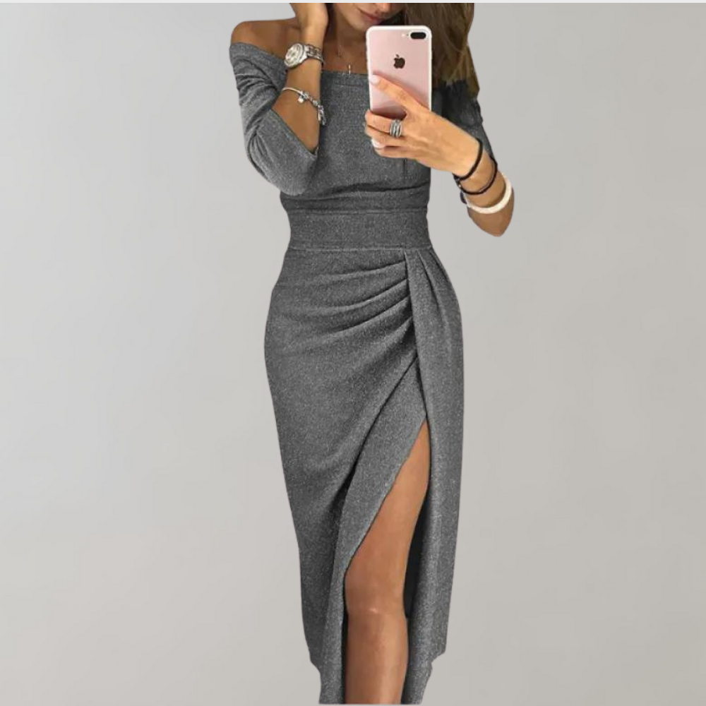 W&W Mode | Elegantes Kleid Mit Pailletten