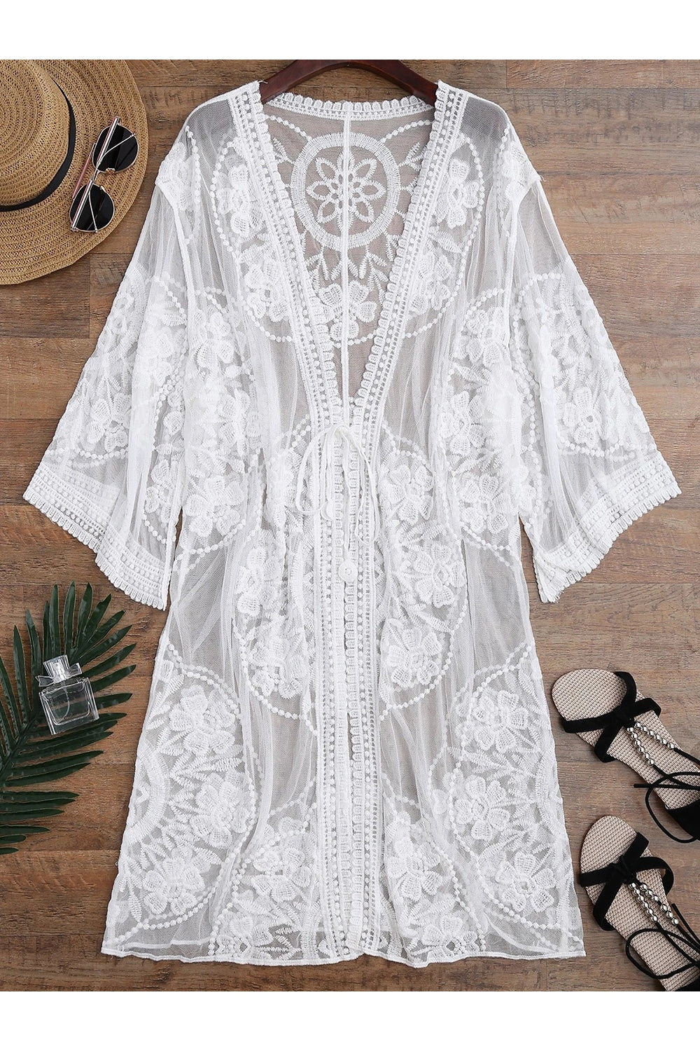 W&W Mode | Transparenter Kimono Überwurf