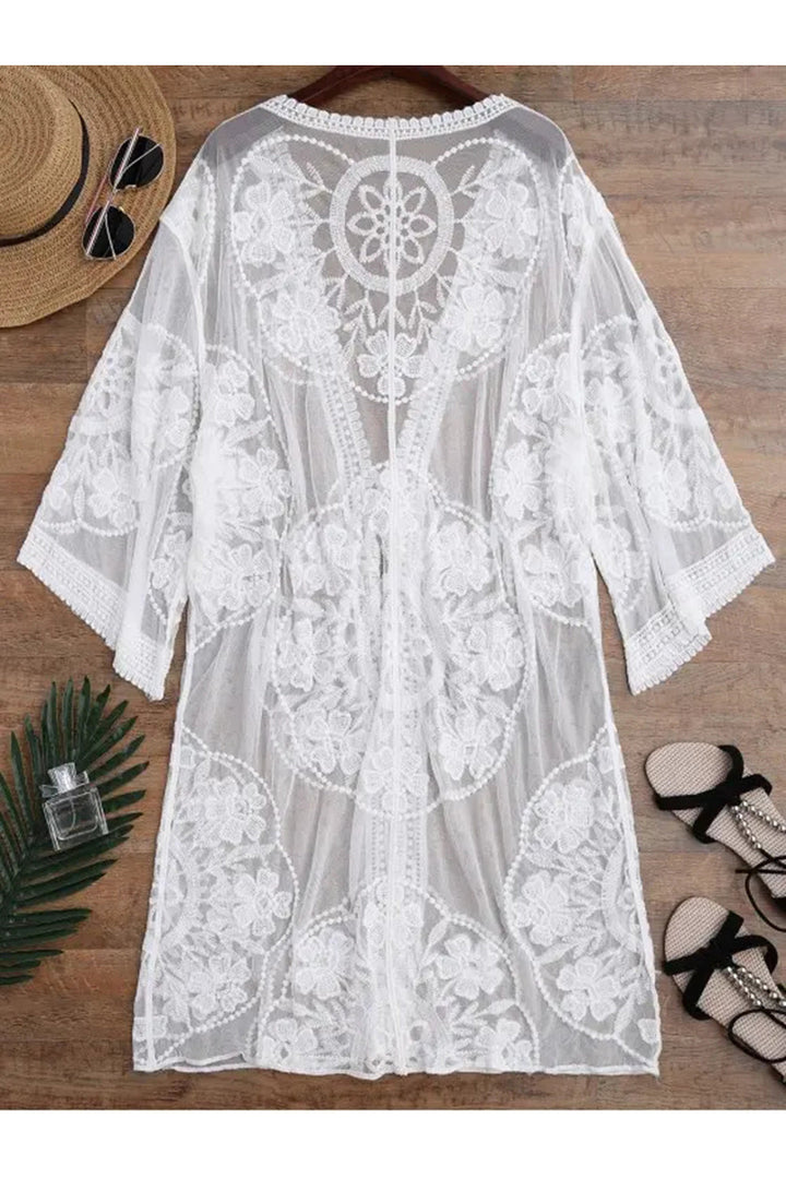 W&W Mode | Transparenter Kimono Überwurf