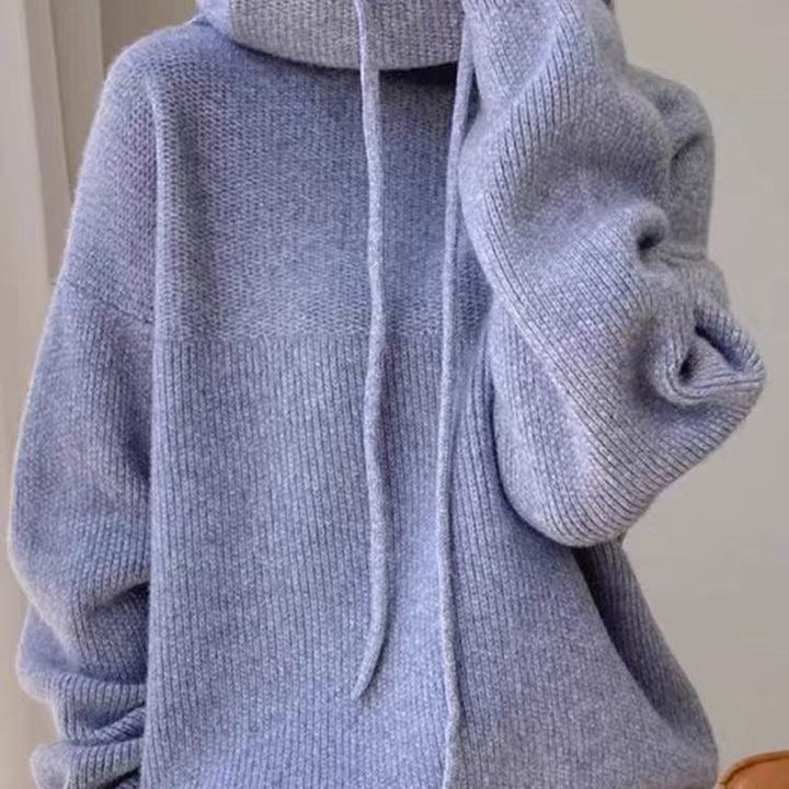 W&W Mode | Gestrickter Kapuzenpullover