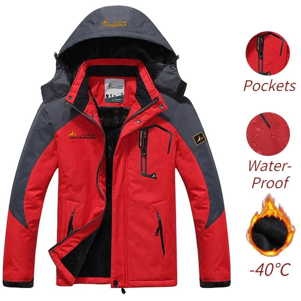 W&W Mode | Winddichte Winterjacke Für Herren