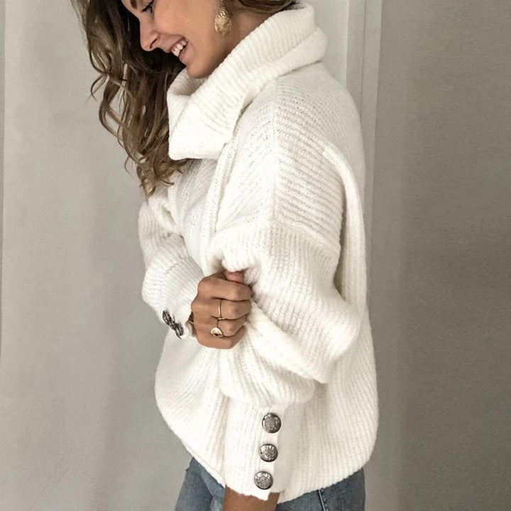 W&W Mode | Oversized Warme Damen Rollkragenpullover