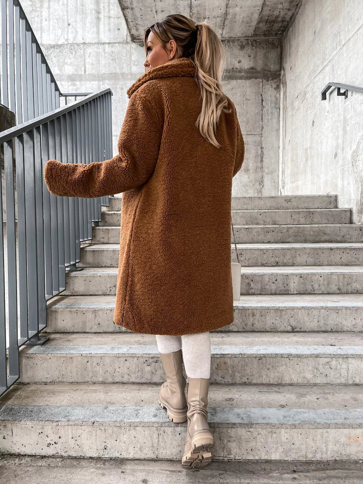 Wintermantel aus feiner Wolle