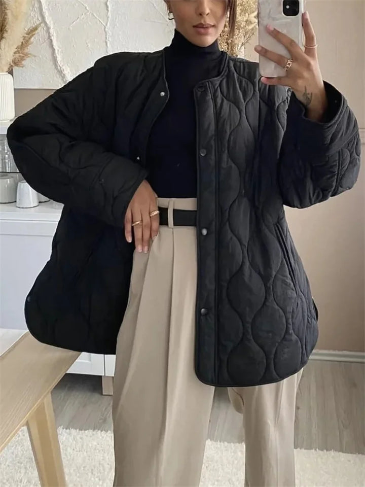 W&W Mode - Oversize Steppjacke mit Taschen