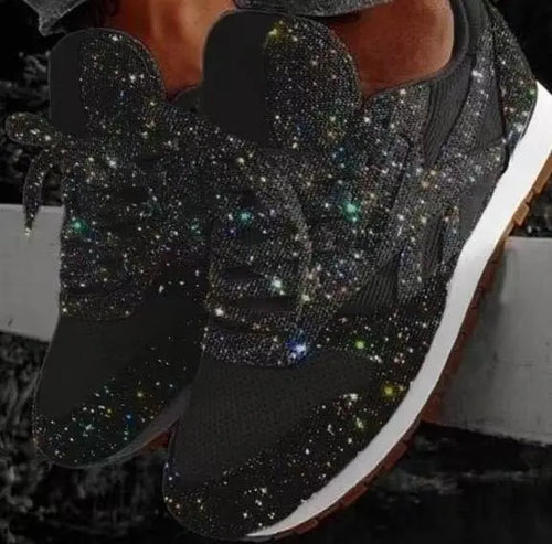 W&W Mode | Lässige Glitzerschuhe Mit Pailletten