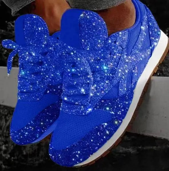 W&W Mode | Lässige Glitzerschuhe Mit Pailletten