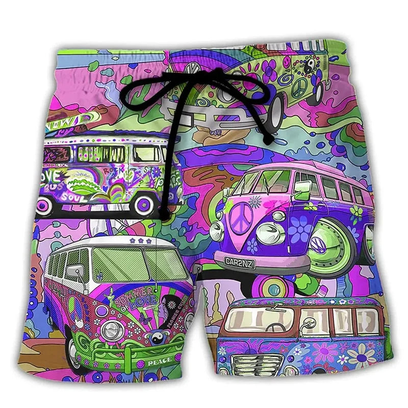 W&W Mode | Kordel Boardshorts Herren Badebekleidung