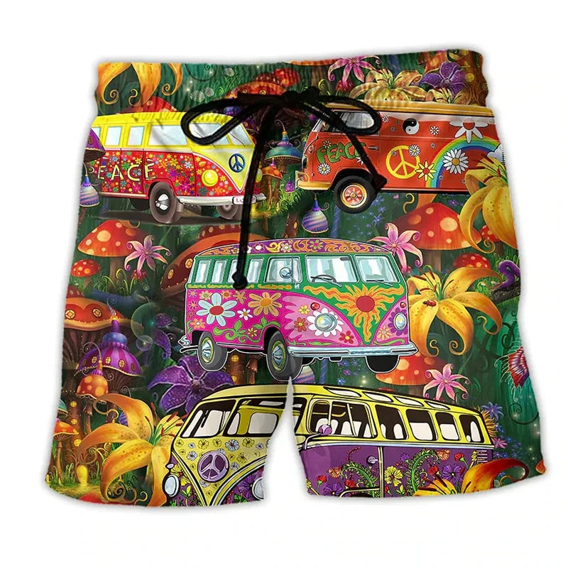 W&W Mode | Kordel Boardshorts Herren Badebekleidung