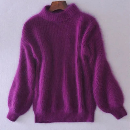 Vintage Angora-Pullover