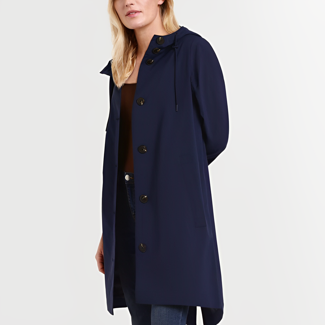 W&W Mode | Stylische Wasserdichte Regenjacke mit