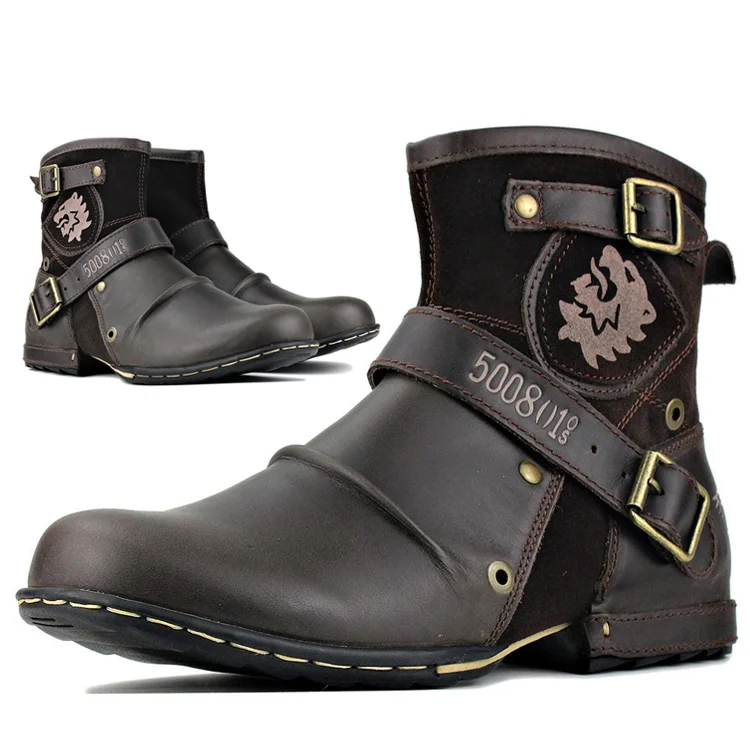 Herrenstiefel im Vintage-Stil für Freizeit und besondere Anlässe