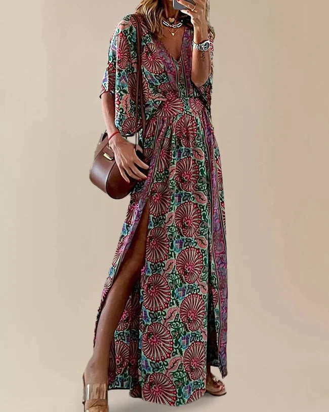 W&W Mode | Damen Bohemian-Kleid