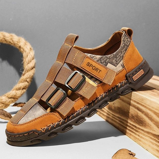 W&W Mode | Atmungsaktive Herrensandalen für Heiße Tage