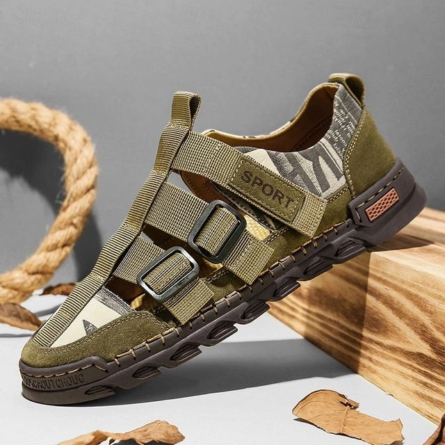 W&W Mode | Atmungsaktive Herrensandalen für Heiße Tage
