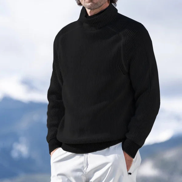 W&W Mode | Robuster Rollkragenpullover für Männer