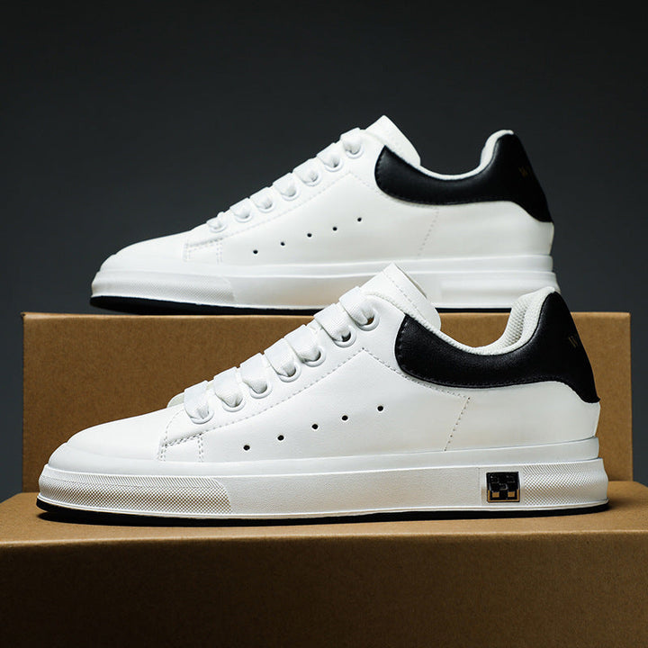 W&W Mode | Sneaker Mit Erhöhung Bequeme Freizeitschuhe Mit 6 Cm Verstecktem Absatz, Aus Kunstleder, Für Alltag & Business