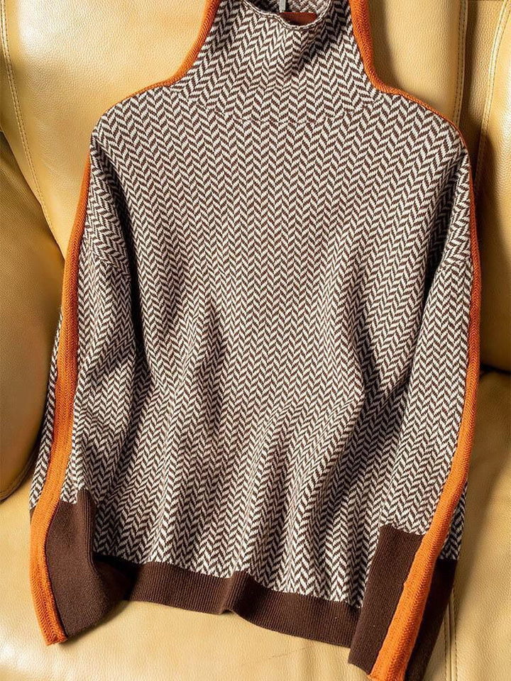 W&W Mode | Rollkragenpullover mit edler Optik für Damen