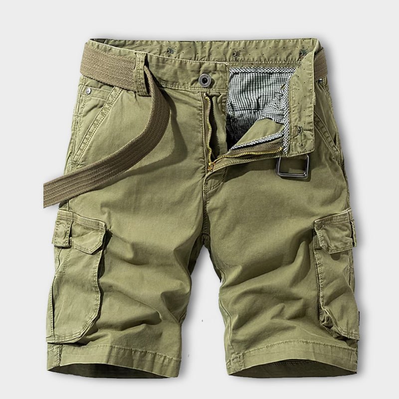 W&W Mode | Cargo Shorts mit Gürtel