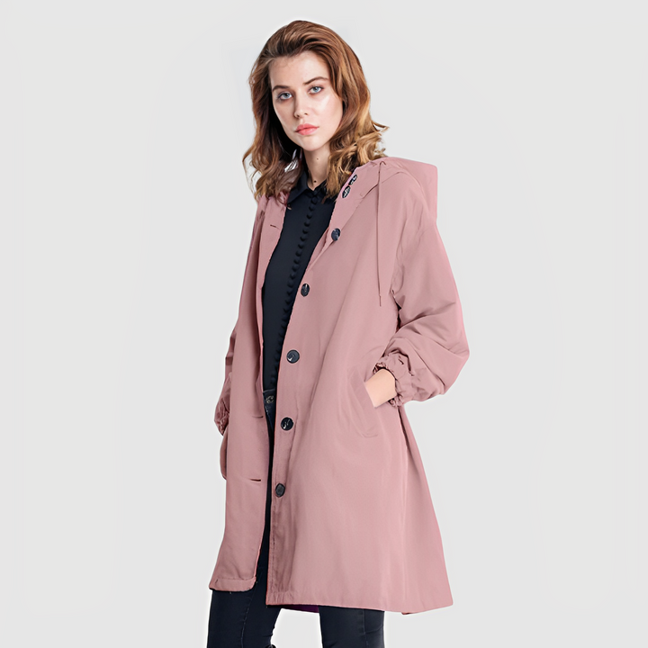 W&W Mode | Stylische Wasserdichte Regenjacke mit