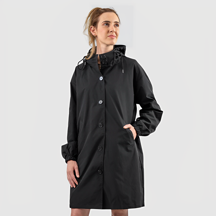 W&W Mode | Stylische Wasserdichte Regenjacke mit