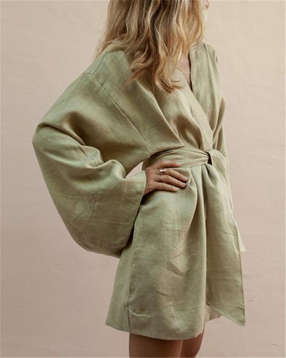 W&W Mode | Kimono Mini Kleid