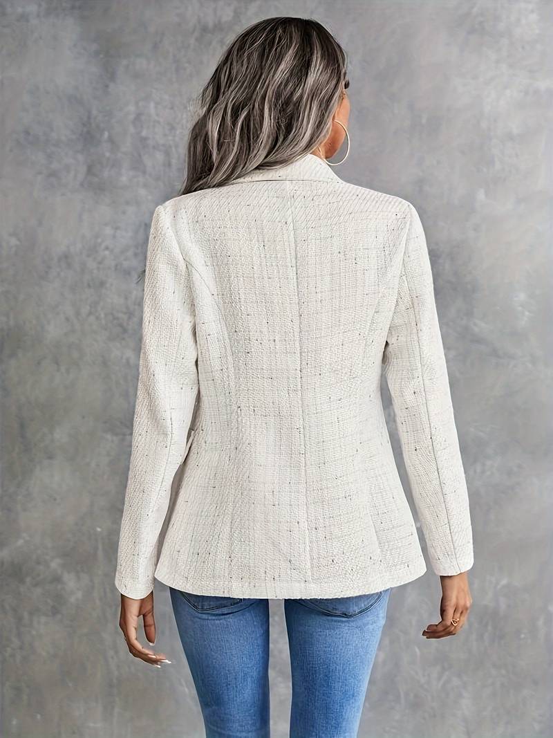W&W Mode | Langarmblazer mit Reverskragen für Damen | Stilvoll und Elegant