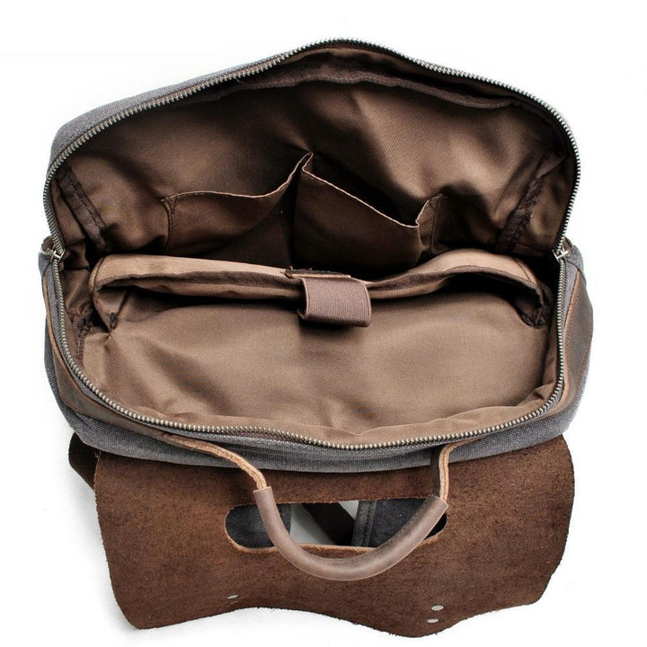 W&W Mode | Canvas Rucksack - Stockholm - Stilvoller und nachhaltiger Rucksack für den täglichen Gebrauch