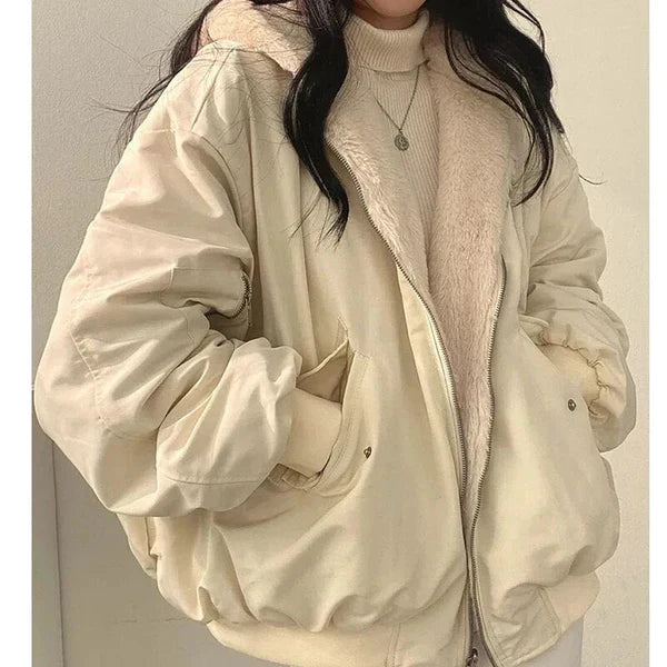 W&W Mode | stilvolle dicke jacke mit wendefunktion