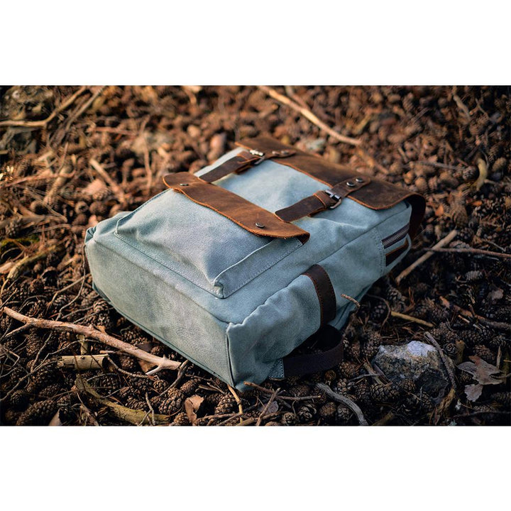 W&W Mode | Canvas Rucksack - Stockholm - Stilvoller und nachhaltiger Rucksack für den täglichen Gebrauch