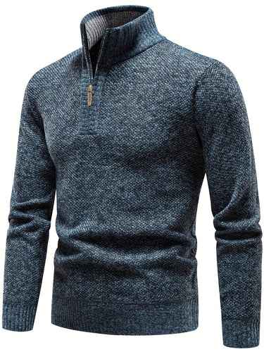 W&W Mode | Stilvoller, Lässiger Pullover Mit Halbem Reißverschluss