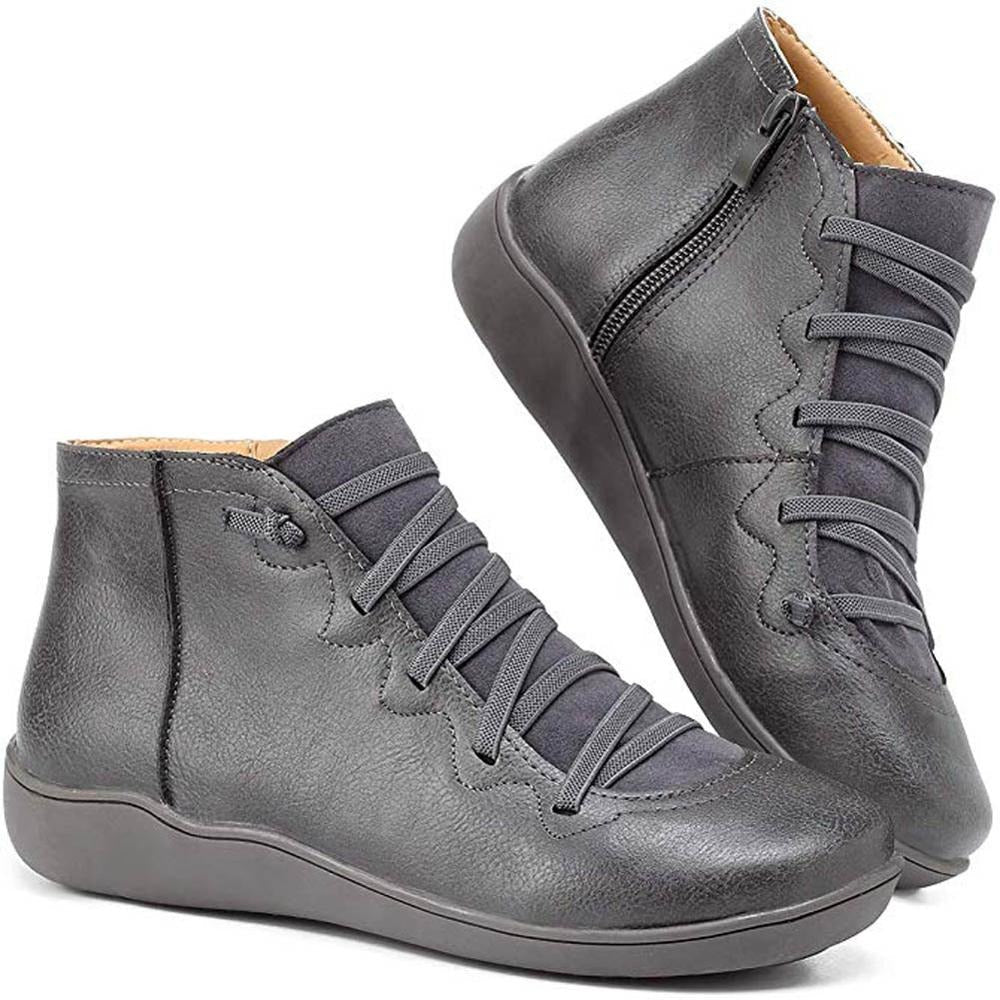 W&W Mode - Damen lässige Schnürstiefeletten